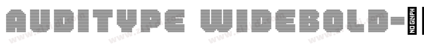 AudiType WideBold字体转换